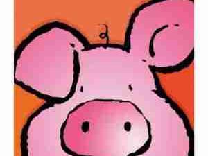 Plakat obraz 30x30cm WGA-05783 PIG