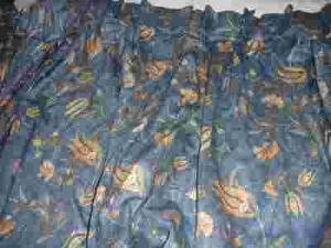 komplet dużych zasłon  złocenia granat  245 / 455