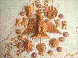 KOMPLET APLIKACJI GIPSOWYCH DO ZEGARA KOMPLET APLIKACJI GIPSOWYCH DO ZEGARA