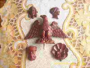 KOMPLET APLIKACJI GIPSOWYCH DO ZEGARA KOMPLET APLIKACJI GIPSOWYCH DO ZEGARA