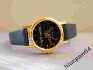 MICHAEL FUCHS ŚLICZNY ZŁOCONY ZEGAREK DAMSKI !!!