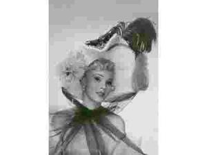 Aktorka ZSA ZSA Gabor z lat 50-tych