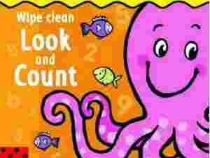 Wipe-Clean Look and Count: Start School Ladybird