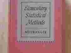 Neiswanger ELEMENTARY STATISTICAL METHODS (W-wa)