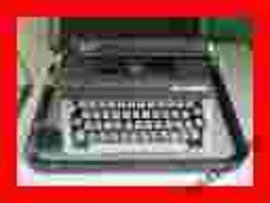 MASZYNA DO PISANIA - JAPY INTER + WALIZKA - FRANCE