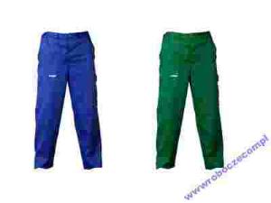 spodnie robocze do pasa nieb,zielone 170/102 spodnie robocze do pasa nieb,zielone 170/102