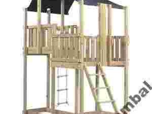 Plac zabaw - wieża ogrodowa Blue Rabbit Duplex