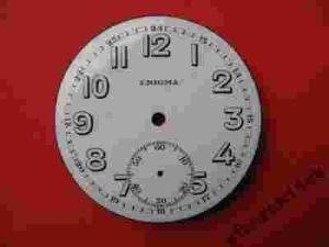 Stara tarcza porcelanowa,ENIGMA
