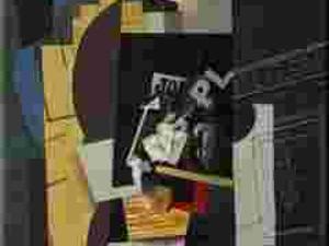 4DG_PABLO PICASSO - Card Player - Super Jakość