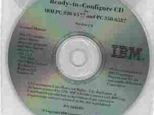 CD z oprogramowaniem do komputera IBM PC 330 i 350