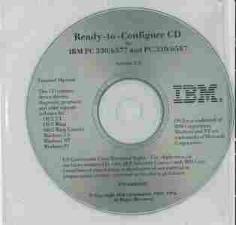 CD z oprogramowaniem do komputera IBM PC 330 i 350