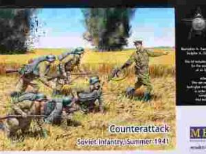 Master Box 3563 Counterattack Soviet infantry, sum