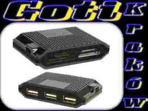 Czytnik kart All-In-One + HUB USB Tracer Combo CH3