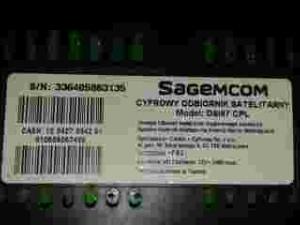 DEKODER SAGEMCOM DSI87 CPL